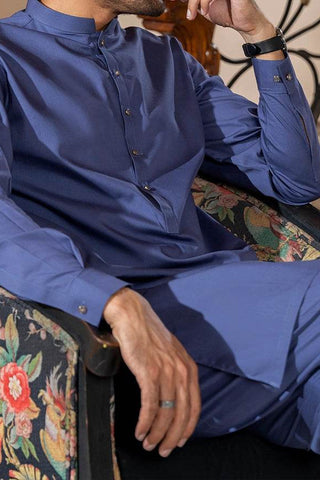 Elegant Blue Kurta – A Classic and Comfortable Outfit for a Smart Traditional Look Ecowears Store