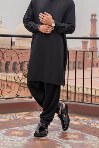 Classic Black Shalwar Kameez – Elegant, Comfortable, and Timeless Ecowears Store