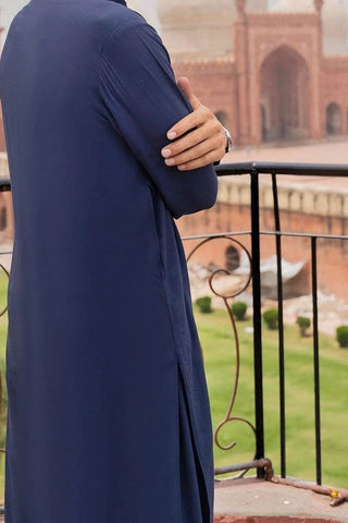 Graceful Navy Blue Shalwar Kameez – Traditional, Comfortable, and Perfect for Every Occasion Ecowears Store
