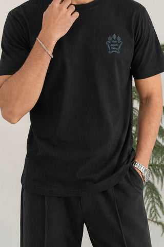 Men's Cotton Brazen T-Shirt with Down-Shoulder Design Ecowears Store