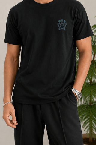 Men's Cotton Brazen T-Shirt with Down-Shoulder Design Ecowears Store