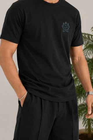 Men's Cotton Brazen T-Shirt with Down-Shoulder Design Ecowears Store