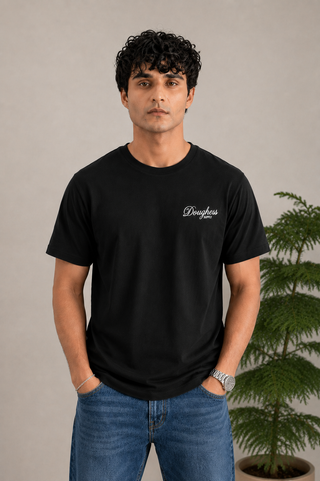 Men's Cotton Party Night T-Shirt with Down-Shoulder Design Ecowears Store