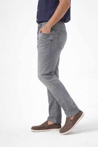 Men's Urban Fade Grey Slim-Fit Jeans Ecowears.pk Men's Jeans