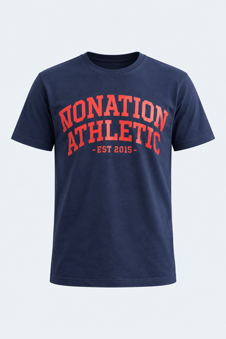 Men's Shadow Navy Graphic T-Shirt — front studio view