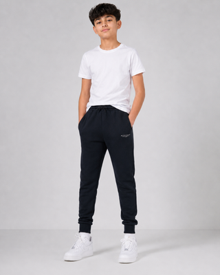 Midnight Black Fleece Trousers Ecowearstore