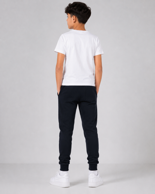 Midnight Black Fleece Trousers Ecowearstore