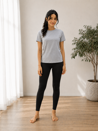Midnight Black Gym Leggings Ecowears Store