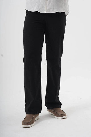 Midnight Black Straight-Leg Jeans – Effortlessly Cool Ecowears Store