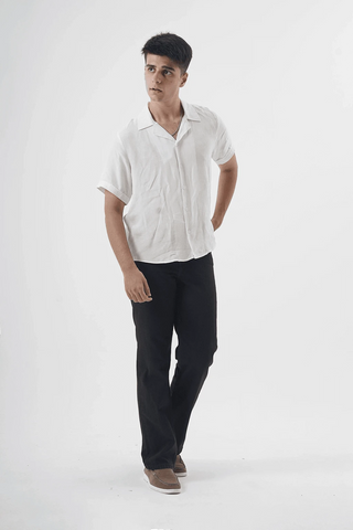 Midnight Black Straight-Leg Jeans – Effortlessly Cool Ecowears Store