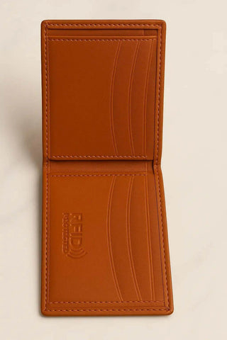 Minimalist RFID Leather Wallet – Slim & Secure Design Ecowears Store