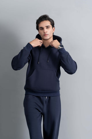 Navy Basic Hoodie Ecowears Store