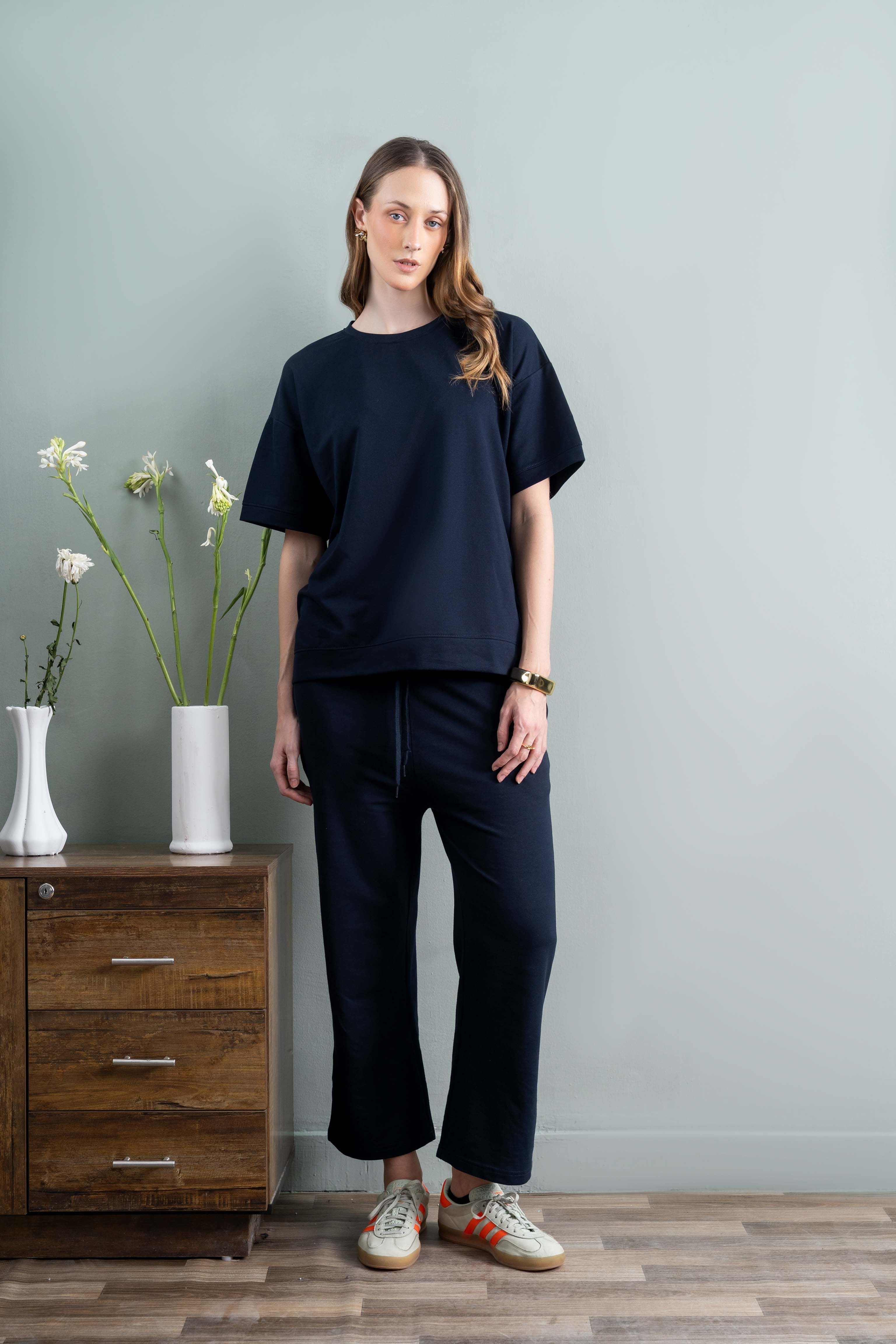 
                          Navy Blue Women’s Tracksuit Ecowears Store
                        
