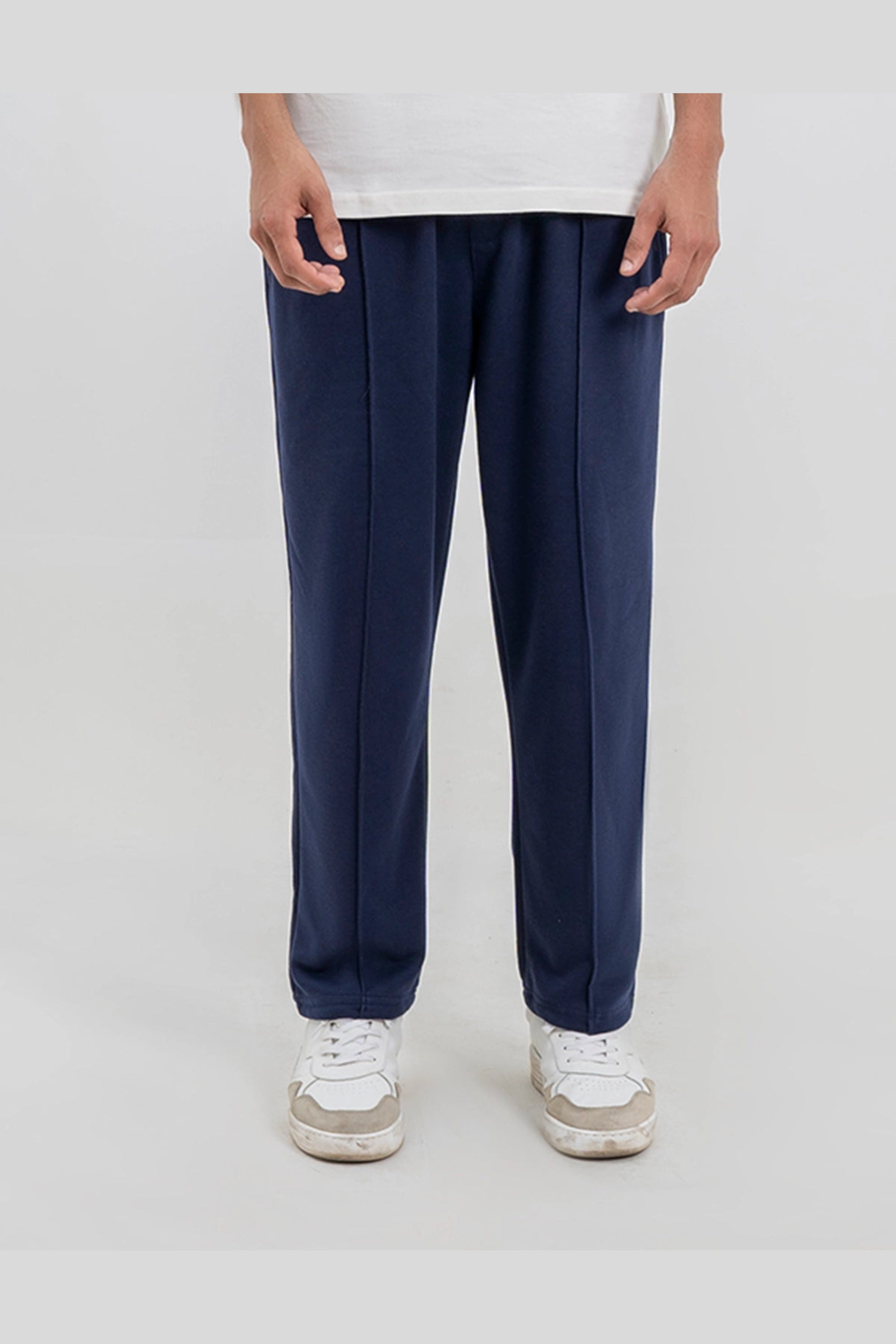 
                          Navy Ease Trouser Ecowears Store
                        