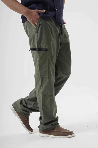 Olive Green Cargo Pants Ecowears.pk Boys
