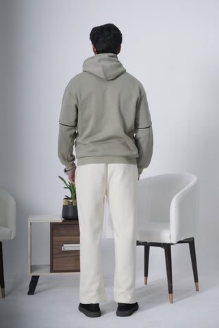 Olive Green Classic Fit Hoodie Ecowears Store