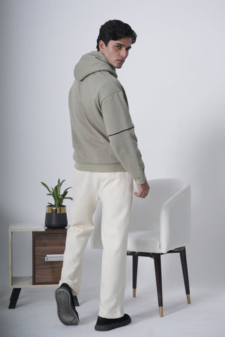 Olive Green Classic Fit Hoodie Ecowears Store