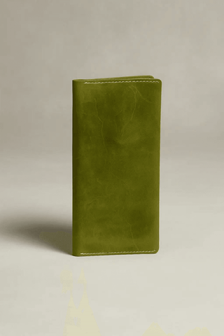 Olive Green Leather Wallet – Bold, Sleek & Functional Ecowear Store