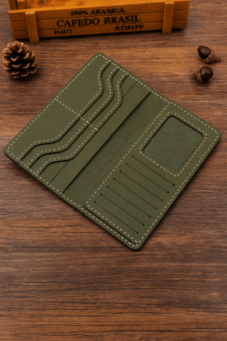 Olive Leather Passport Holder Ecowears Store
