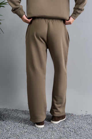 Olive Straight Fit Trouser Ecowears Store
