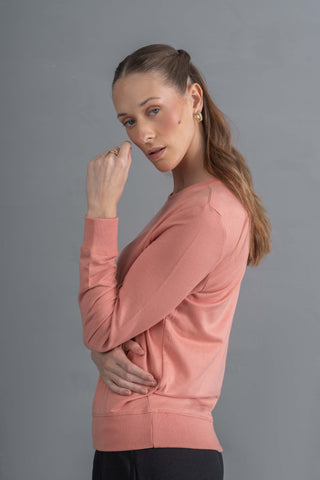 Peach Essential Sweatshirt Ecowears Store