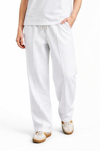Premium White Relaxed Fit Trouser Ecowears Store