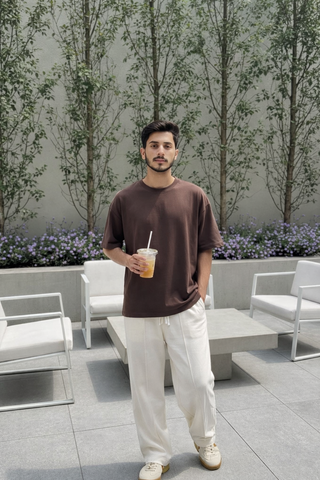 Premium White Relaxed Fit Trouser Ecowears Store