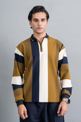 Retro Stripe Sweatshirt Ecowears Store
