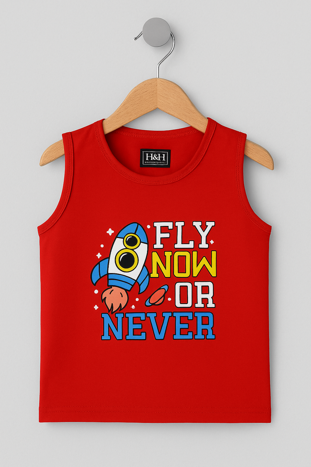 Boys Graphic Vest