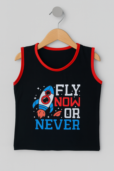 Boys Graphic Vest