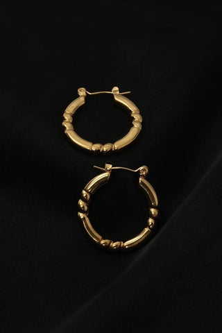 Rope Twist Hoop Earrings - A Classic Reinvented Ecowear Store