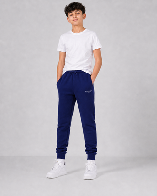 Royal Blue Fleece Trousers Ecowearstore