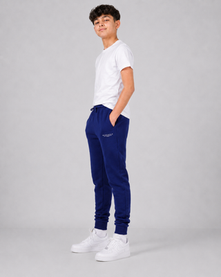 Royal Blue Fleece Trousers Ecowearstore