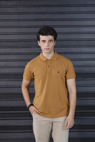 Rust Brown Polo Shirt – Classic Appeal Ecowears Store