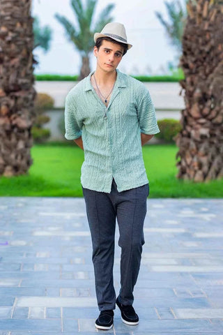Sea Green Shirt - Classic Style for Timeless Appeal Ecowears Store