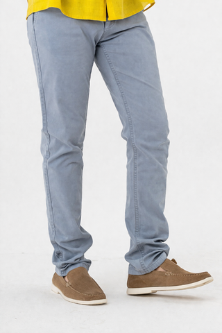 Skyline Blue Slim Fit Pant Ecowears.pk Boys