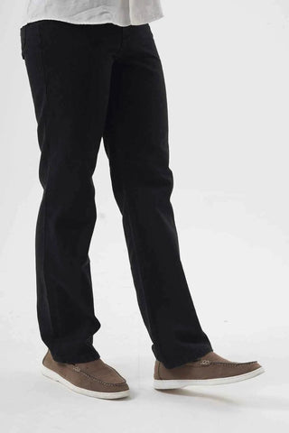 Sleek Black Slim-Fit Pants for Modern Casual Elegance Ecowears.pk Boys