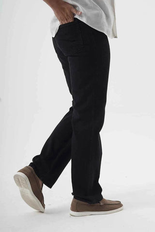 Sleek Black Slim-Fit Pants for Modern Casual Elegance Ecowears.pk Boys