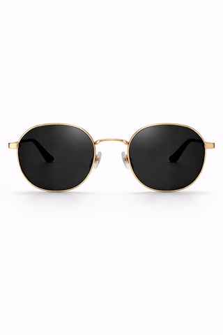 Stealth Matte Wayfarers - Golden arms Ecowears.pk