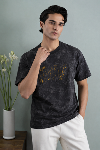 Urban Glow Graphic Tee – Charcoal Ecowears Store