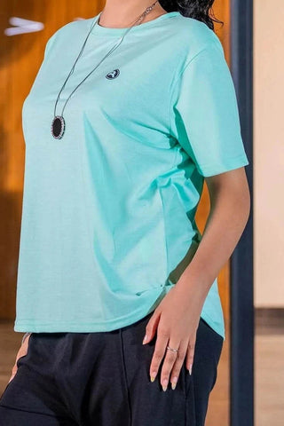 Mint Green Logo Tee - Essential Unisex Streetwear for Every Wardrobe Ecowears Store