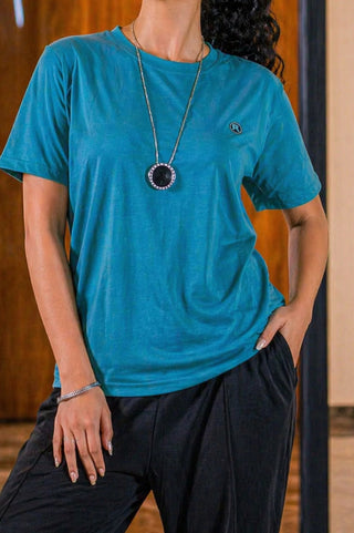 Essential Teal Tee – Relaxed Fit Ecowears Store